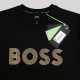 Cotton-Jersey Wide Logo Black / Gold Cotton-Jersey Wide Logo Black / Gold
