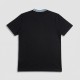 Stretch-Cotton T-Shirt With Logo Detail Black Stretch-Cotton T-Shirt With Logo Detail Black