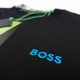 Stretch-Cotton T-Shirt With Logo Detail Black Stretch-Cotton T-Shirt With Logo Detail Black