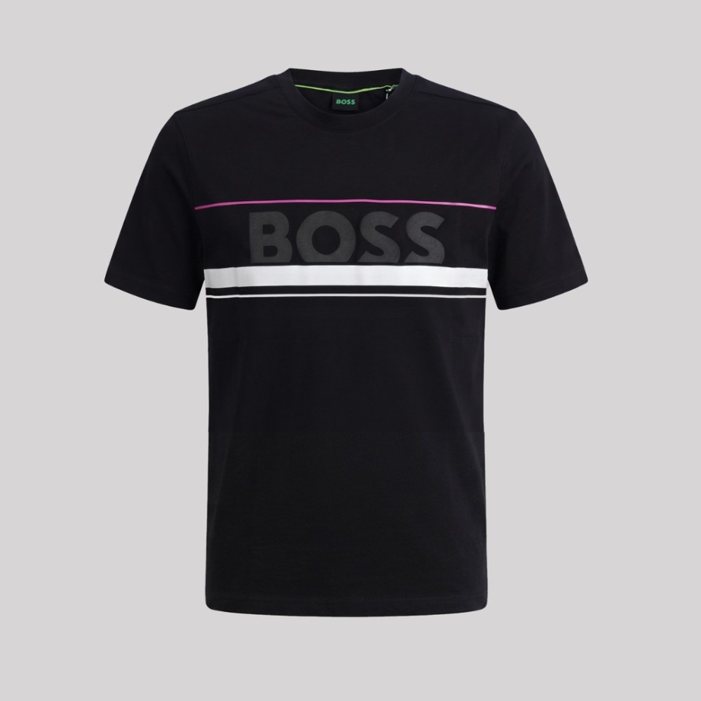 Cotton-Jersey Logo-Print Black Cotton-Jersey Logo-Print Black
