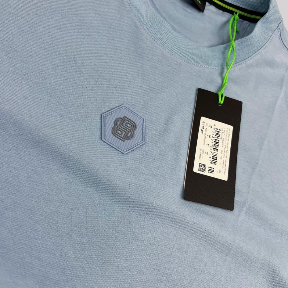 Cotton-jersey T-Shirt with Double B monogram Cotton-jersey T-Shirt with Double B monogram