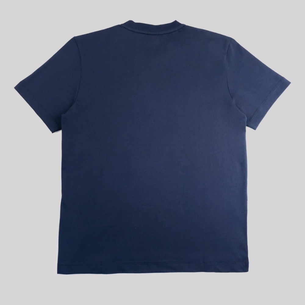 Logo-Patch Cotton T-Shirt Navy Logo-Patch Cotton T-Shirt Navy