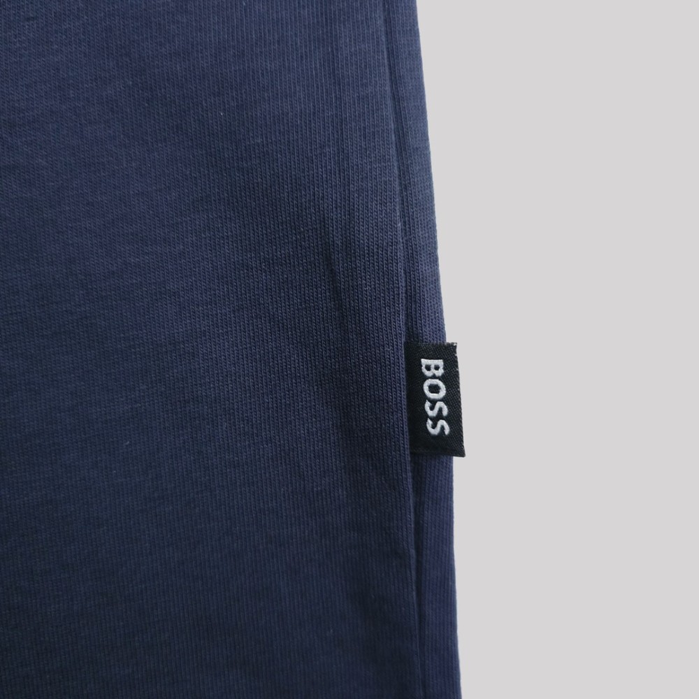 Logo-Patch Cotton T-Shirt Navy Logo-Patch Cotton T-Shirt Navy