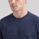Logo-Patch Cotton T-Shirt Navy Logo-Patch Cotton T-Shirt Navy