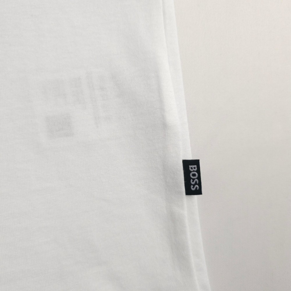 Logo-Patch Cotton T-Shirt White Logo-Patch Cotton T-Shirt White