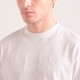 Logo-Patch Cotton T-Shirt White Logo-Patch Cotton T-Shirt White