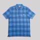 Checked Cotton Polo Polo Dark Blue Checked Cotton Polo Polo Dark Blue