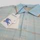 Checked Cotton Polo Polo Light Blue Checked Cotton Polo Polo Light Blue