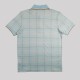 Checked Cotton Polo Polo Light Blue Checked Cotton Polo Polo Light Blue
