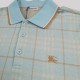 Checked Cotton Polo Polo Light Blue Checked Cotton Polo Polo Light Blue