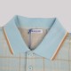 Checked Cotton Polo Polo Light Blue Checked Cotton Polo Polo Light Blue