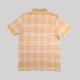 Checked Cotton Polo Polo Beige Checked Cotton Polo Polo Beige