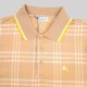 Checked Cotton Polo Polo Beige Checked Cotton Polo Polo Beige