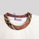 Checked-Trim Polo White Checked-Trim Polo White
