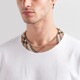 Checked-Trim Polo White Checked-Trim Polo White