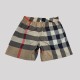 Vintage Check-Print Swim Shorts Vintage Check-Print Swim Shorts