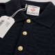Column Stitch Short Sleeve Polo Black Details Column Stitch Short Sleeve Polo Black Details