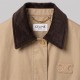 Triomphe Waxed Cotton Utility Jacket Beige Triomphe Waxed Cotton Utility Jacket Beige