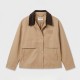 Triomphe Waxed Cotton Utility Jacket Beige Triomphe Waxed Cotton Utility Jacket Beige