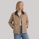 Triomphe Waxed Cotton Utility Jacket Beige Triomphe Waxed Cotton Utility Jacket Beige