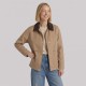 Triomphe Waxed Cotton Utility Jacket Beige Triomphe Waxed Cotton Utility Jacket Beige