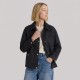 Triomphe Waxed Cotton Utility Jacket Black