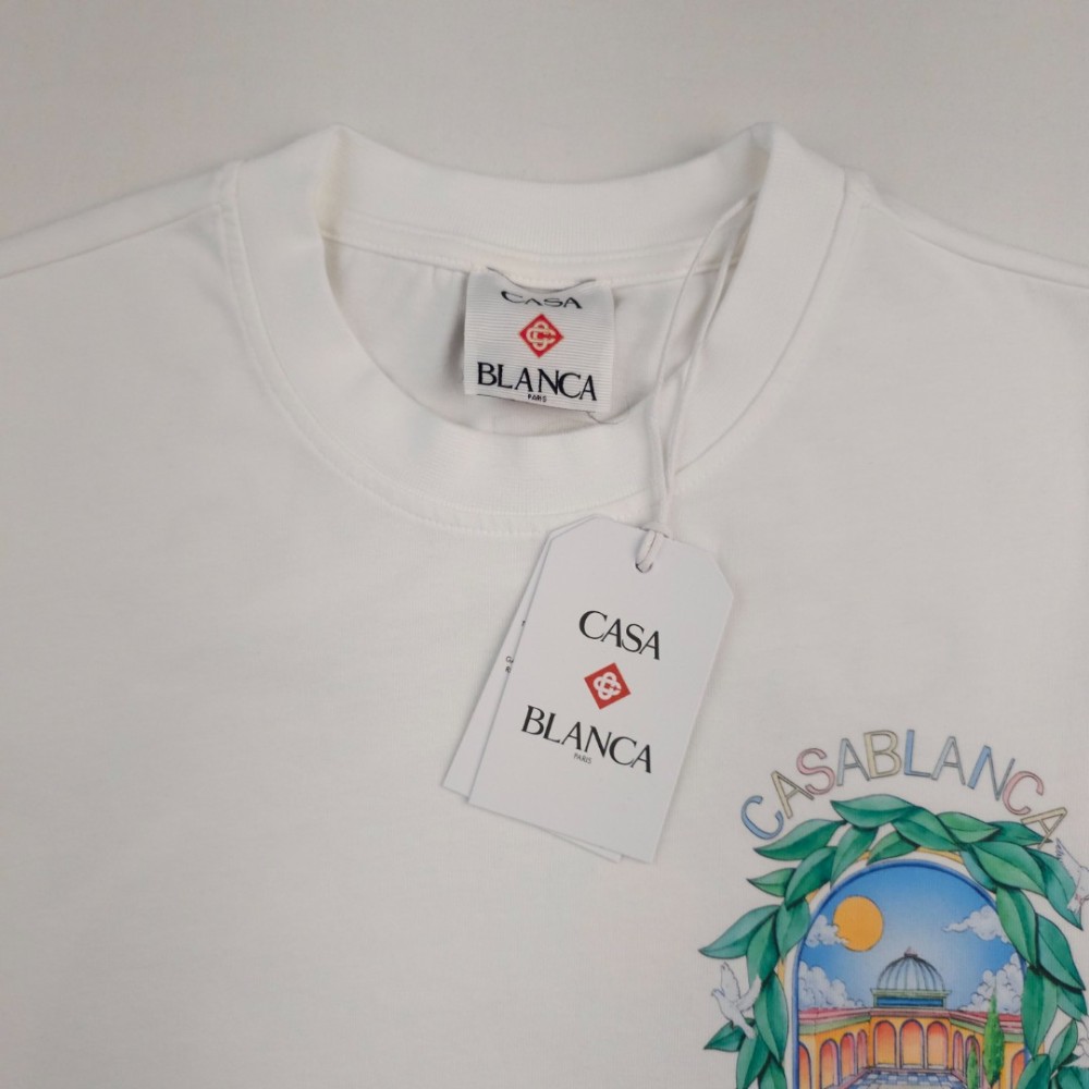 Graphic Cotton L’Arche Tennis Club White Graphic Cotton L’Arche Tennis Club White