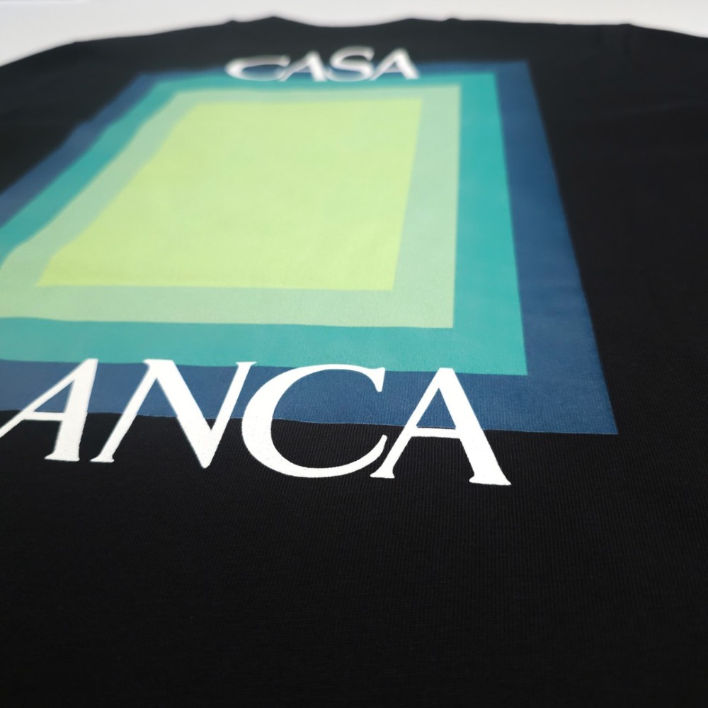 Gradient Casa Logo T-Shirt Black Gradient Casa Logo T-Shirt Black