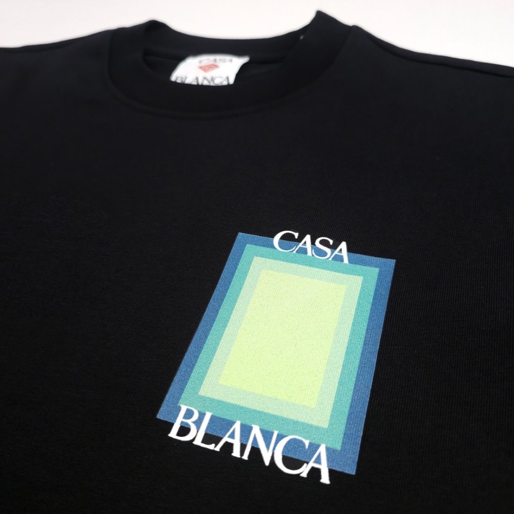 Gradient Casa Logo T-Shirt Black Gradient Casa Logo T-Shirt Black