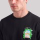 Tennis Landscape Print T-Shirt Black Tennis Landscape Print T-Shirt Black
