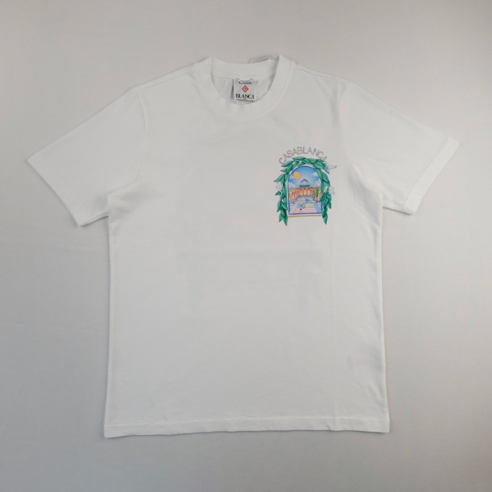 Graphic Cotton L’Arche Tennis Club White Graphic Cotton L’Arche Tennis Club White