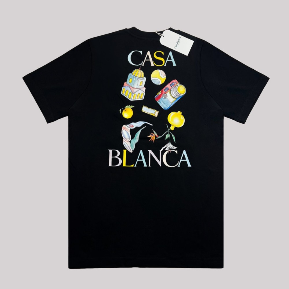 The Road To Knowledge Printed T-Shirt Black The Road To Knowledge Printed T-Shirt Black