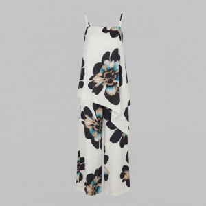 Flower Print Two Piece Set