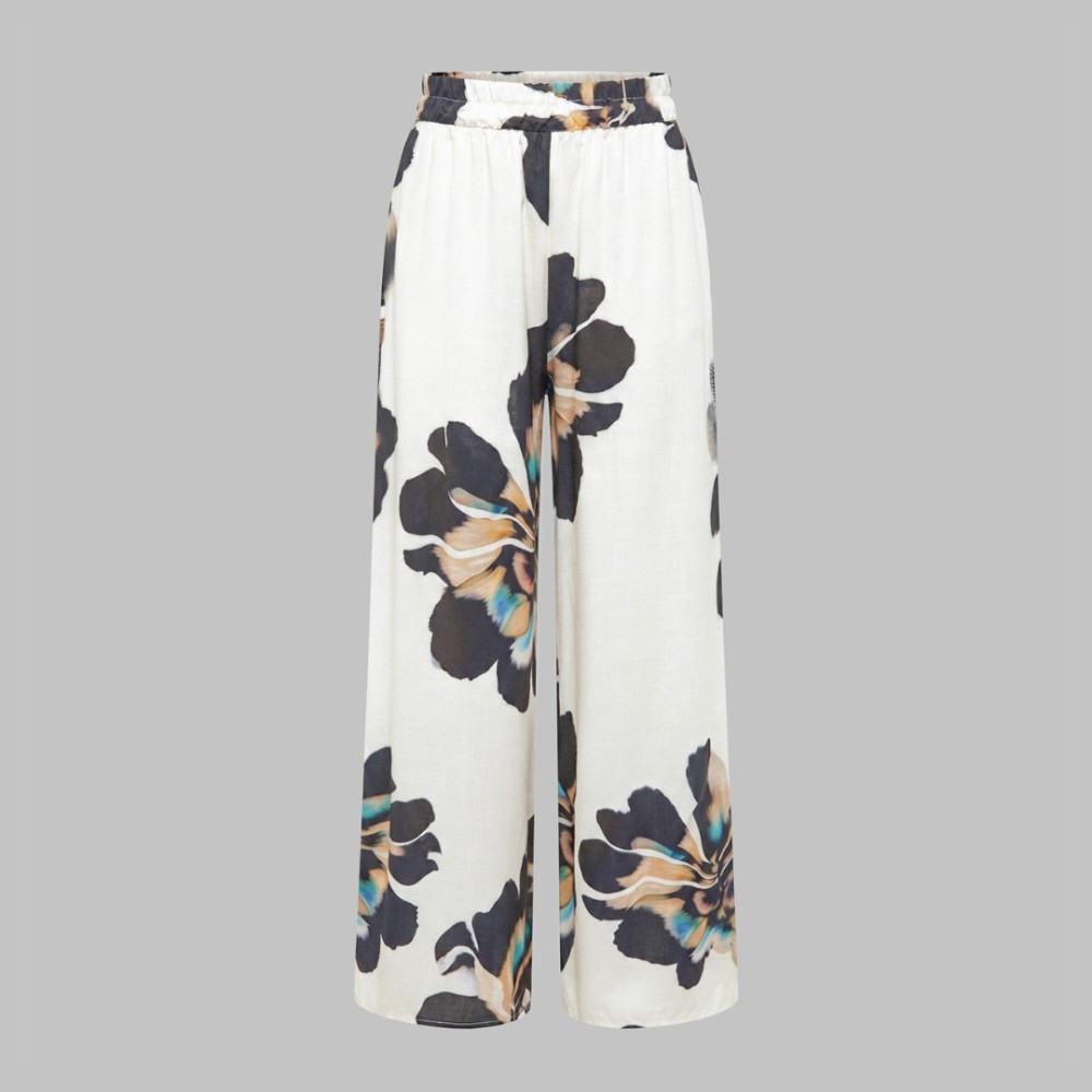 Flower Print Two Piece Set