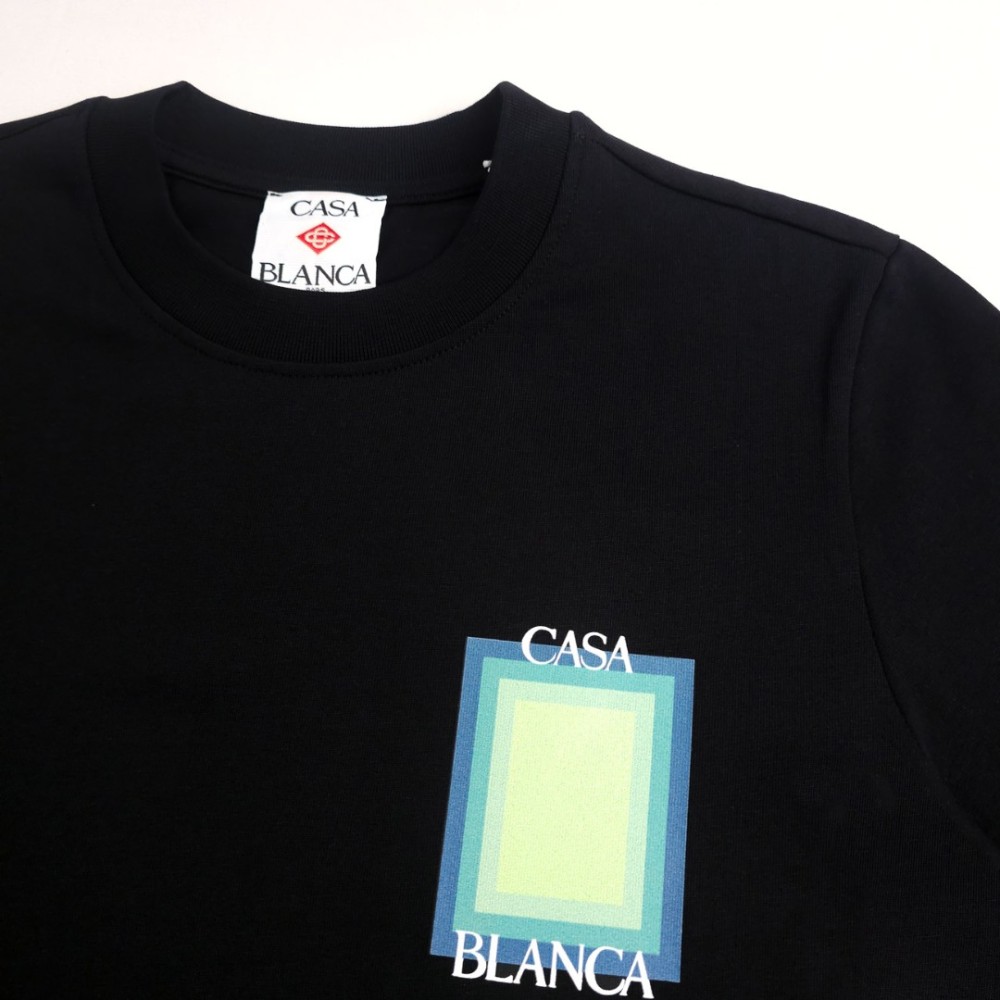 Gradient Casa Logo T-Shirt Black Gradient Casa Logo T-Shirt Black
