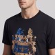 Blason Print - Relaxed Fit Black Blason Print - Relaxed Fit Black