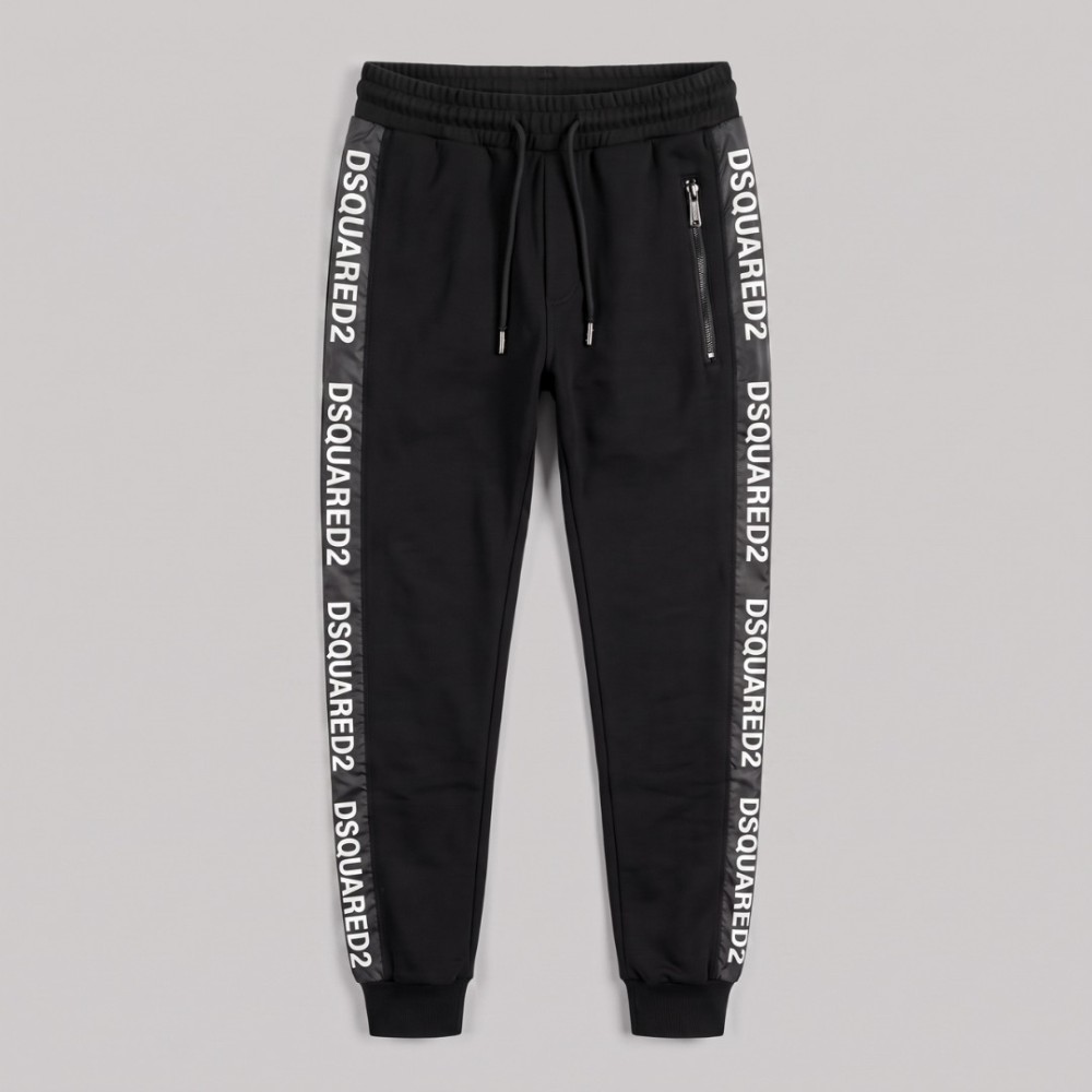 Cotton Sweat Suit With Stripe Cotton Sweat Suit With Stripe