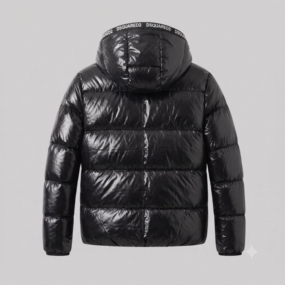 Logo-Patch Padded Jacket