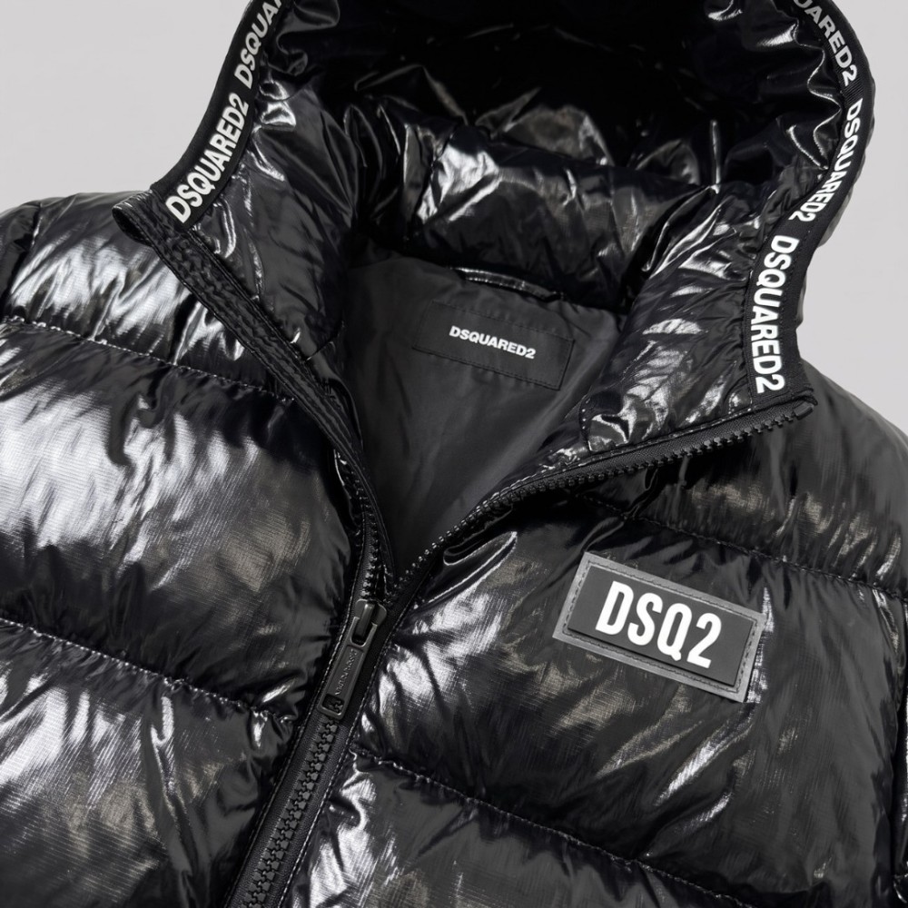  Logo-Patch Padded Jacket
