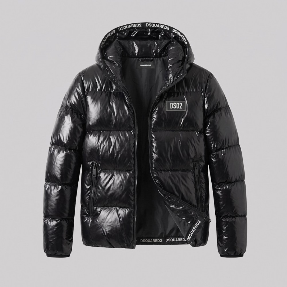  Logo-Patch Padded Jacket