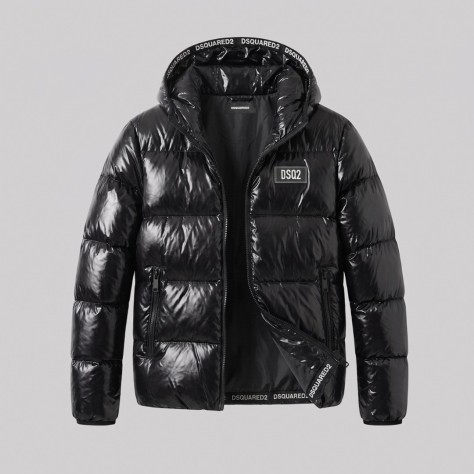  Logo-Patch Padded Jacket