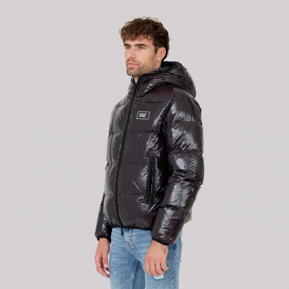  Logo-Patch Padded Jacket