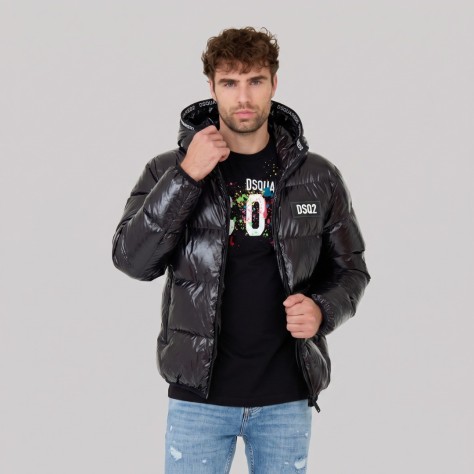  Logo-Patch Padded Jacket