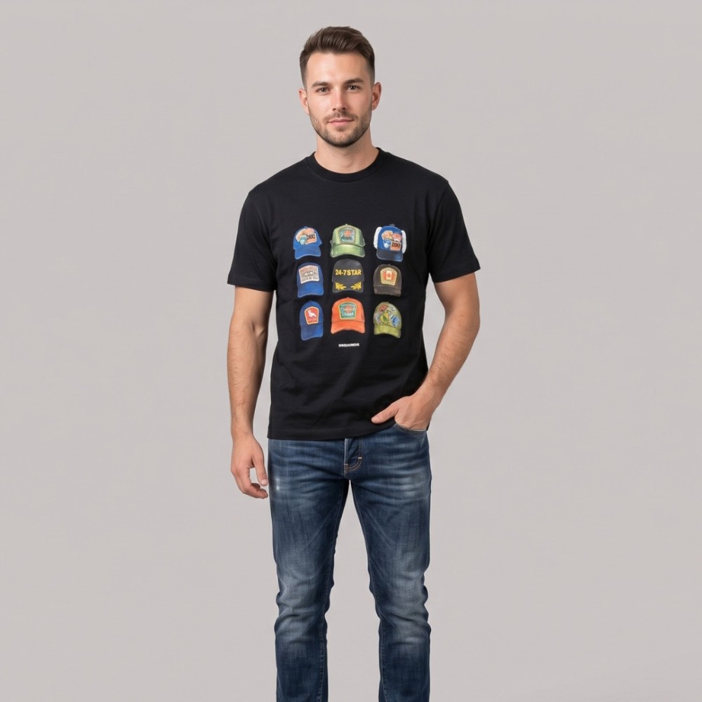 ICONique Loose Fit T-shirt Black