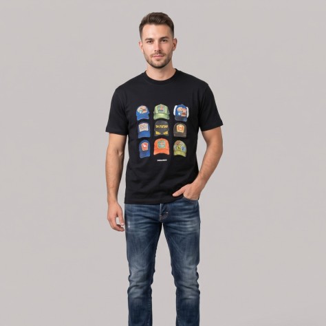ICONique Loose Fit T-shirt Black