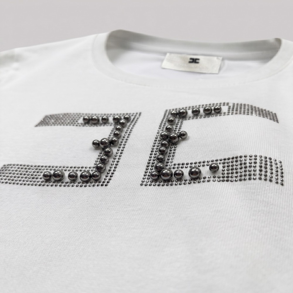 Stone Balls T-Shirt in White / Silver Stone Balls T-Shirt in White / Silver