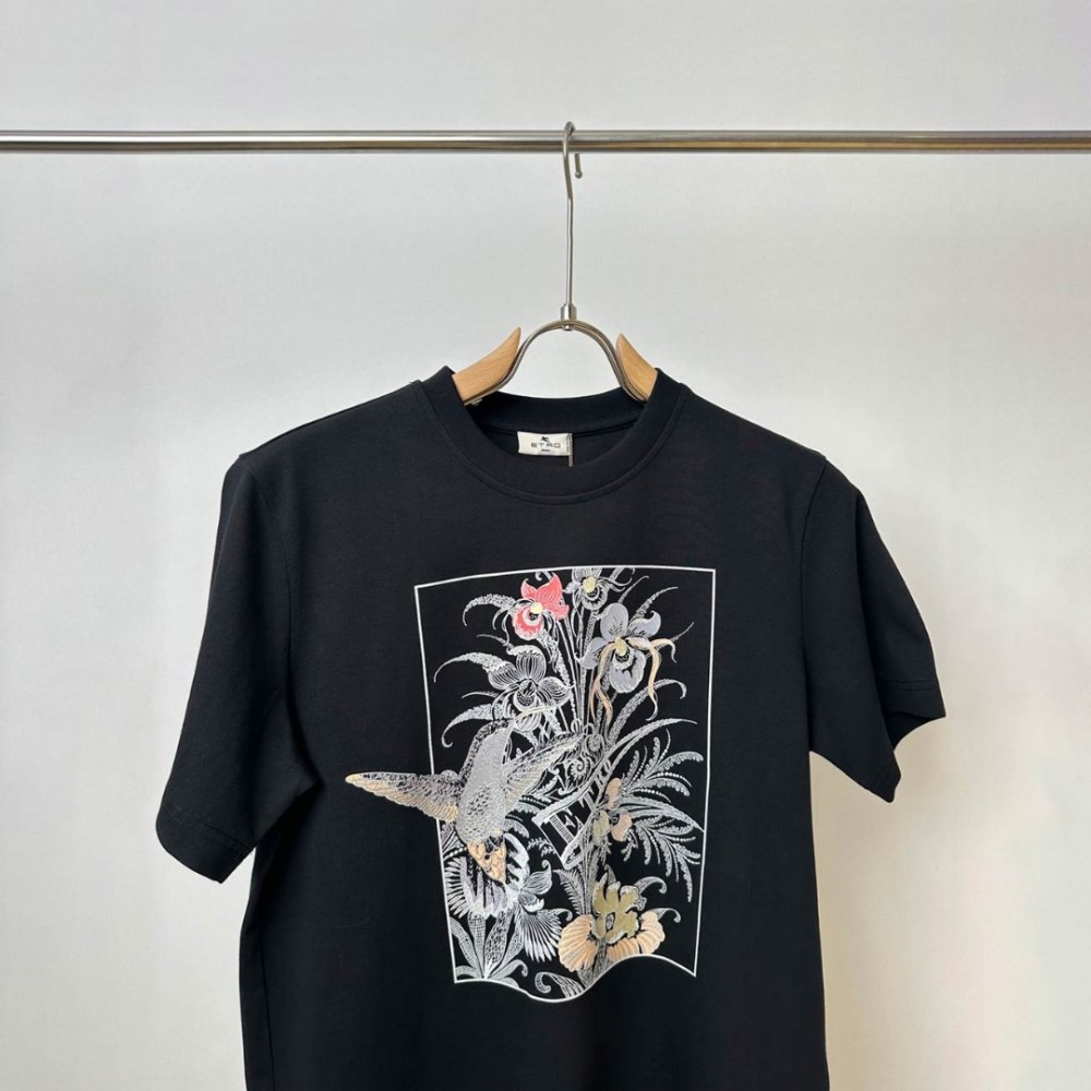 Тениска Etro Floral Hummingbird Тениска Etro Floral Hummingbird