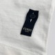 Embroidered Small Logo T-Shirt White Embroidered Small Logo T-Shirt White