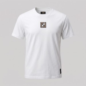 Embroidered Small Logo T-Shirt White