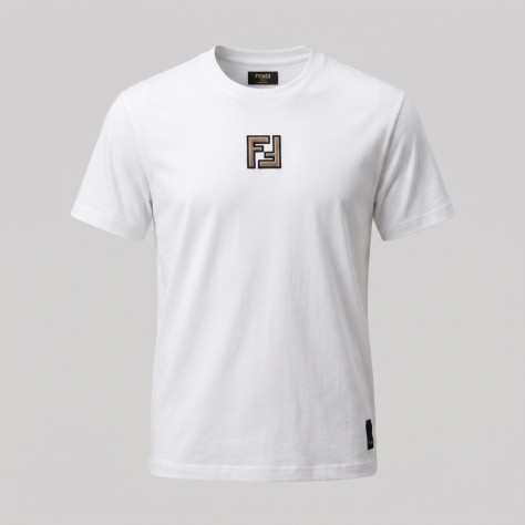 Embroidered Small Logo T-Shirt White